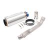 For Suzuki GSXR1000 2007 2008 Mid Link Pipe Slip On 51mm Muffler Exhaust Tips Exhaust Systems Exhausts Pipes