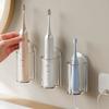 Wall Mounted Electric Toothbrush Holder Wall No Drill Drain Hole Bathroom Storage Rack Bathroom Organizer Bathroom Accessories