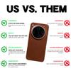 Voor Magnetische Echt Lederen Hoesje Voor OPPO Find X9 Pro X8 Ultra X6 Pro X7 Ultra RENO 9 Pro Plus Telefoon Achterkant Hoesje
