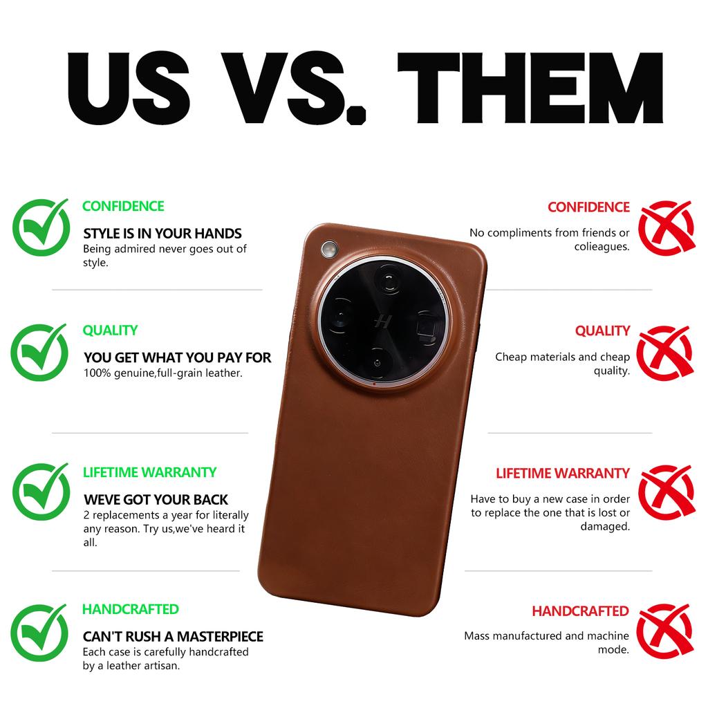 Voor Magnetische Echt Lederen Hoesje Voor OPPO Find X9 Pro X8 Ultra X6 Pro X7 Ultra RENO 9 Pro Plus Telefoon Achterkant Hoesje