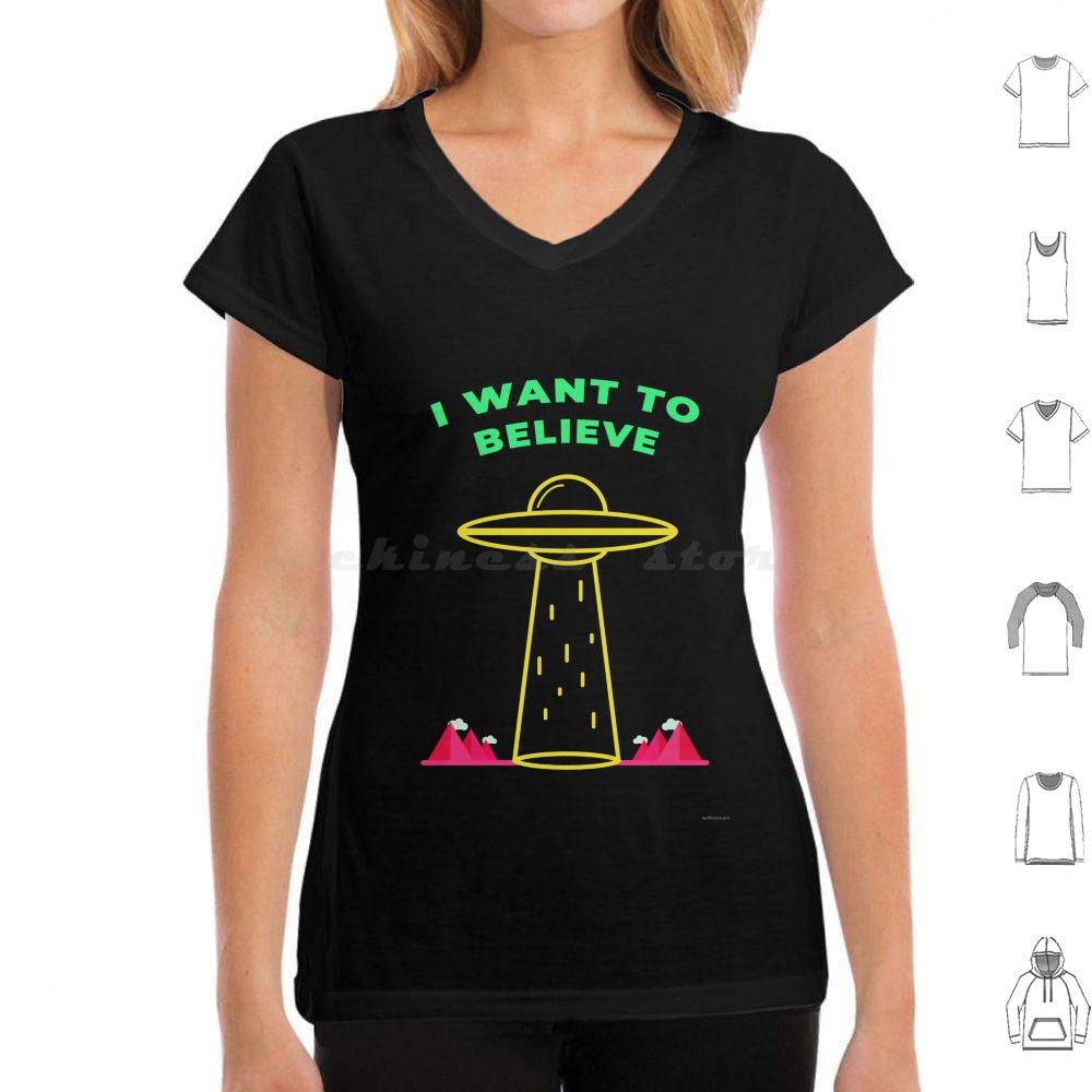 I Want To Believe T Shirt Big Size 100 Cotton X Files Ufo Space The X Files I Want To Believe Mulder Scully Dana Scully Fox