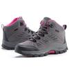 Non Slip Wear Resistant High Top Men Hiking Shoes Outdoor Platform Travel Walking Shoes