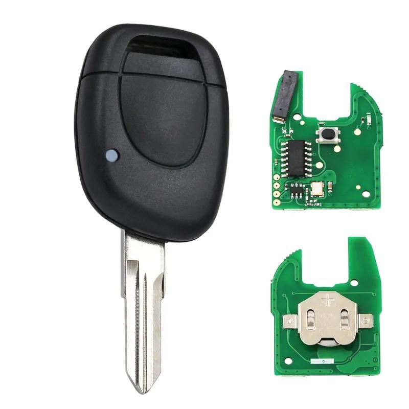 YOUBBA Remote Car Key 1 /2B for Renault Clio II Master Twingo Kangoo ID46/PCF7946 Transponder Chip 434Mhz NE73 VAC102 Blade Key