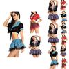 Alluring Womens School Girl Costume Featuring Fancy Dress And Eye-catching Colors