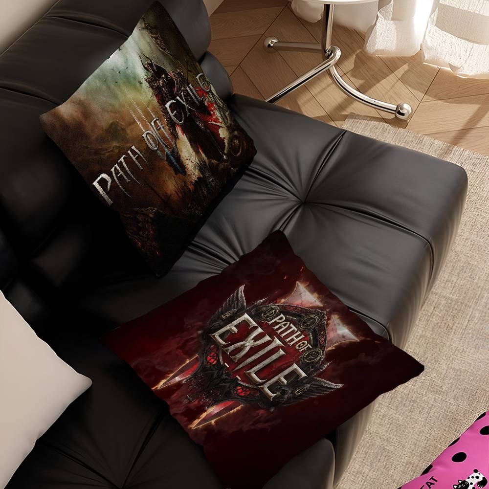 Path Of Exile Personalized Pillow Cover Kids Bedroom Wild Party Decor Pillowcase Kid Birthday Shower Gift