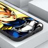 Black Soft Phone Cover Case for iPhone XS Max XR 13 12 11 17 Pro Max 15 16 14 Plus 7 8 17Air Dragon Ball Vegeta Art