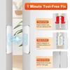 Set da 4 Chiusura Magnetica Ultra-Sottile per Cassetti con Adesivo, Chiusura Magnetica per Armadietti, Bagno