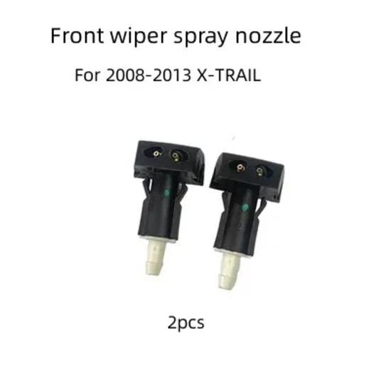 For NISSAN 2008-2017 X-TRAIL  Rear Wiper Nozzle  Front Nozzle  Water Spray Hose  Rear window Wiper Nozzle a pair