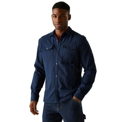 Mens Spennith Plain Shirt Jacket