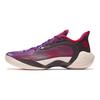Anta Three Minutes Rain 2 Purple Red Coral String Technology Cement Nemesis Shock Absorption Non-Slip Low-Top Basketball Shoes 912431102-5