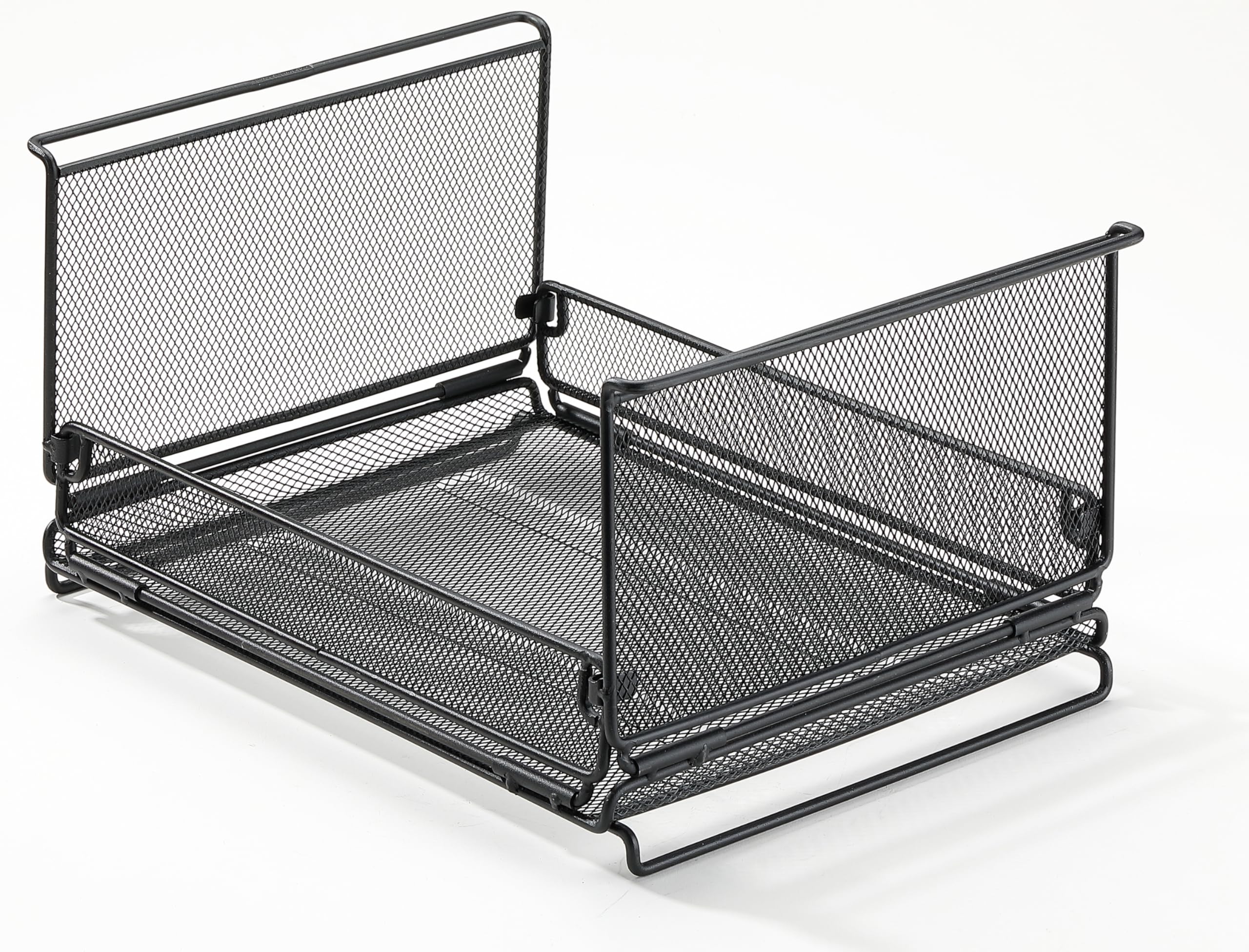 

CAMPING MOON Bridge Table for IGT, Mesh Box, IGT Tray, Storage Box, Expanded Metal, Half Door, CK-23BK