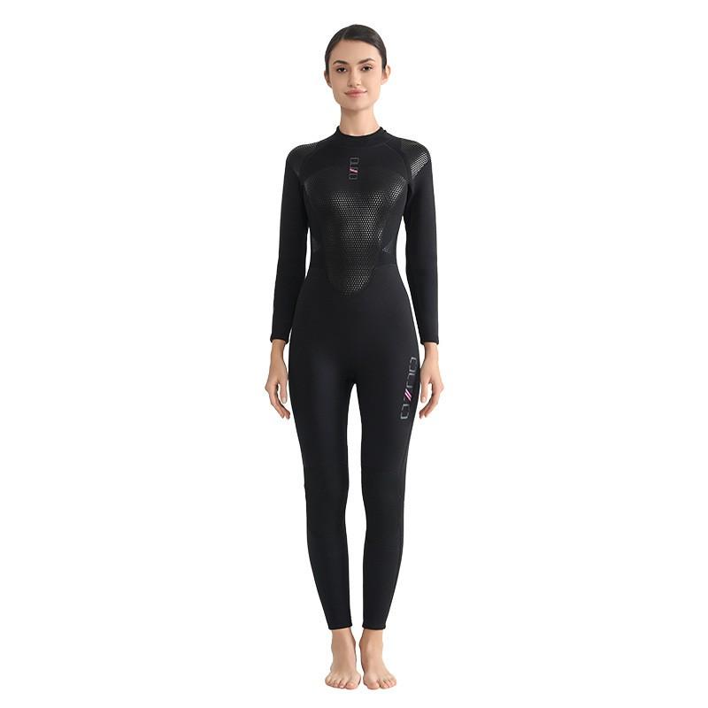 3mm Neopren Neoprenanzug Herren Damen Ganzkörper Langarm Mit Kapuze Tauchen Surfen Schnorcheln Badeanzug Warmwasser-Sportausrüstung