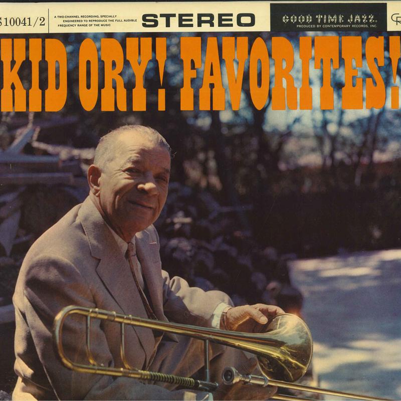 LP Record KID ORY'S CREOLE JAZZ BAND - Kid Ory Favorites S100412 GOOD TIME JAZZ US Jazz Used
