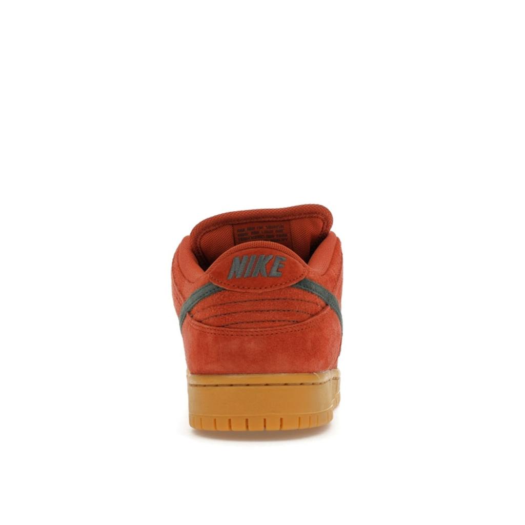 Nike Dunk Low Pro SB Burnt Sunrise Unisex Sneaker Braun Vintage-Grün Gummi-Hellbraun HF3704-800