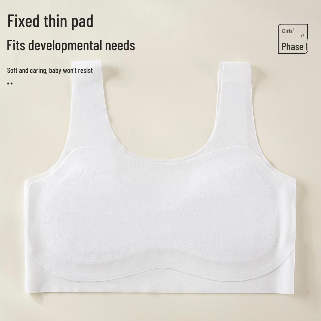 Girls' Developmental Vest Bra, Stage 9-12, Junior and High School Students