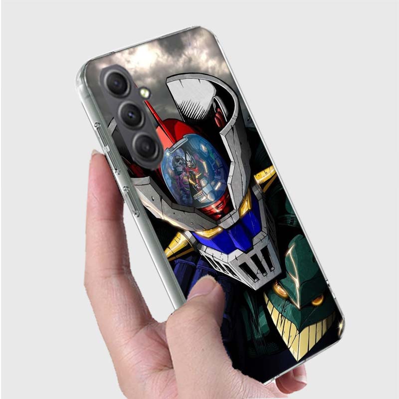 G-Goldorak UFO Robot Phone Case For Samsung A16 A26 A36 A56 A17 A03S A04S A02S A05S A50S A30 A20 A70S A40 A21 Galaxy Note 20 10