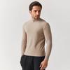 Men's German Velvet High-Collar Seamless Warm Shirt - Slim Fit, Winter Heat-Retaining Top