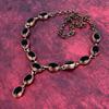 Black Onyx Real Gemstone Necklace Electroformed Copper Adjustable Chain Necklace