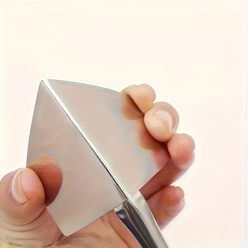Metal Spatula Bıçak Seti - Çimento ve Alçıpan Boyama Pürüzsüzleştirme İç ve Dış Köşe Spatulaları, Güç Gerektirmez - Dayanıklı Temizlik