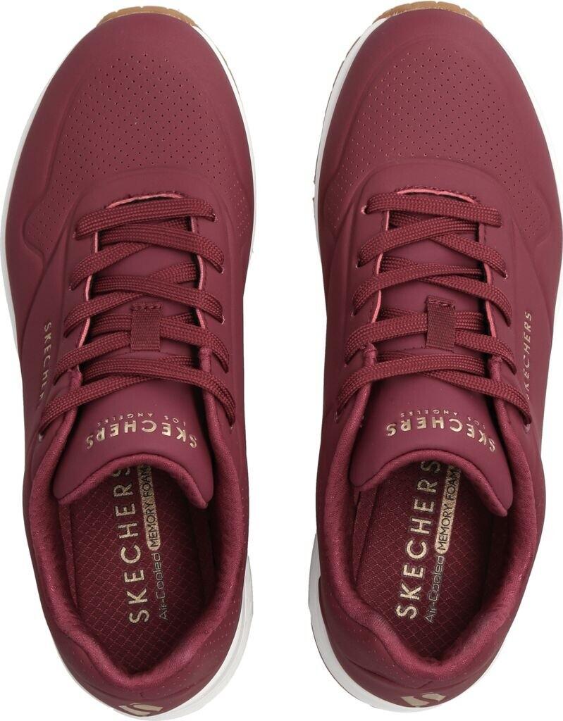 Skechers Uno - Stand On Air Женские кроссовки бордового цвета