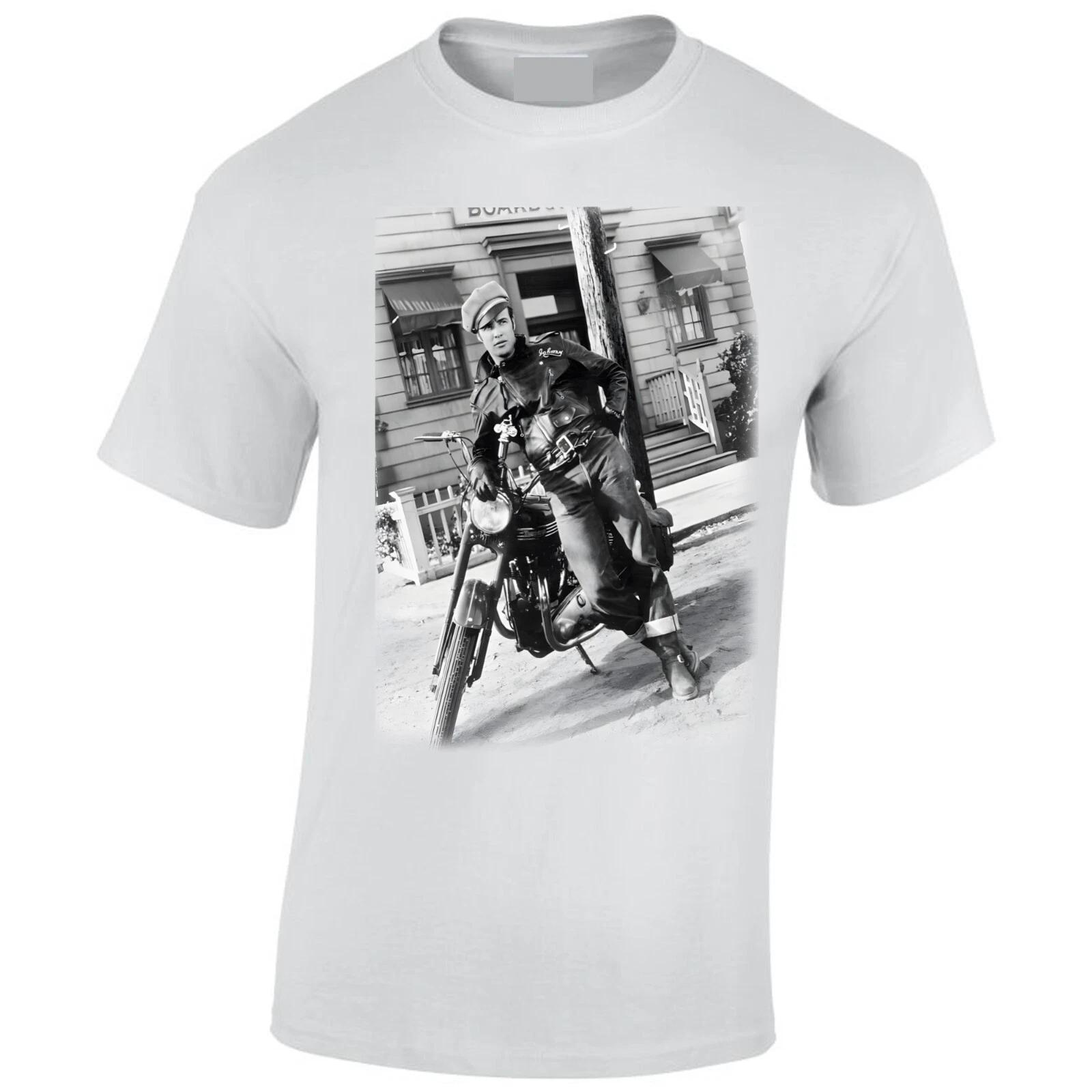 

The Wild Ones T-Shirt 50 s Biker Greasers Marlon Brando Cafe Racer Motorcyclist S