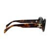 Celine Oval Sunglasses Blonde Havana/Smoke Women Eyewear Brown CL40194U-53A