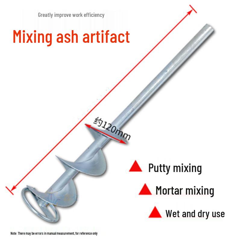 Rhinestone Spiral Mixing Rod for Cement and Putty Coating