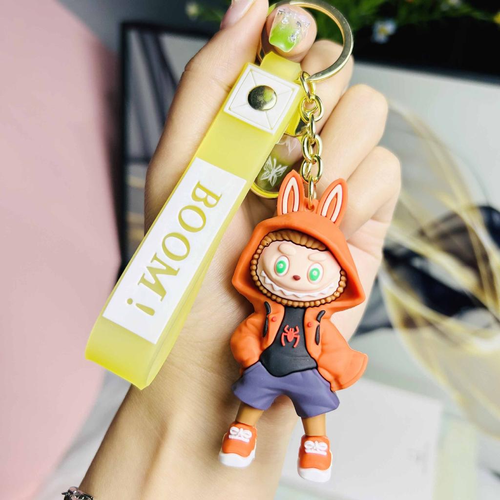 Sweater Keychain Sheep Silicone Doll Schoolbag Keychain Pendant