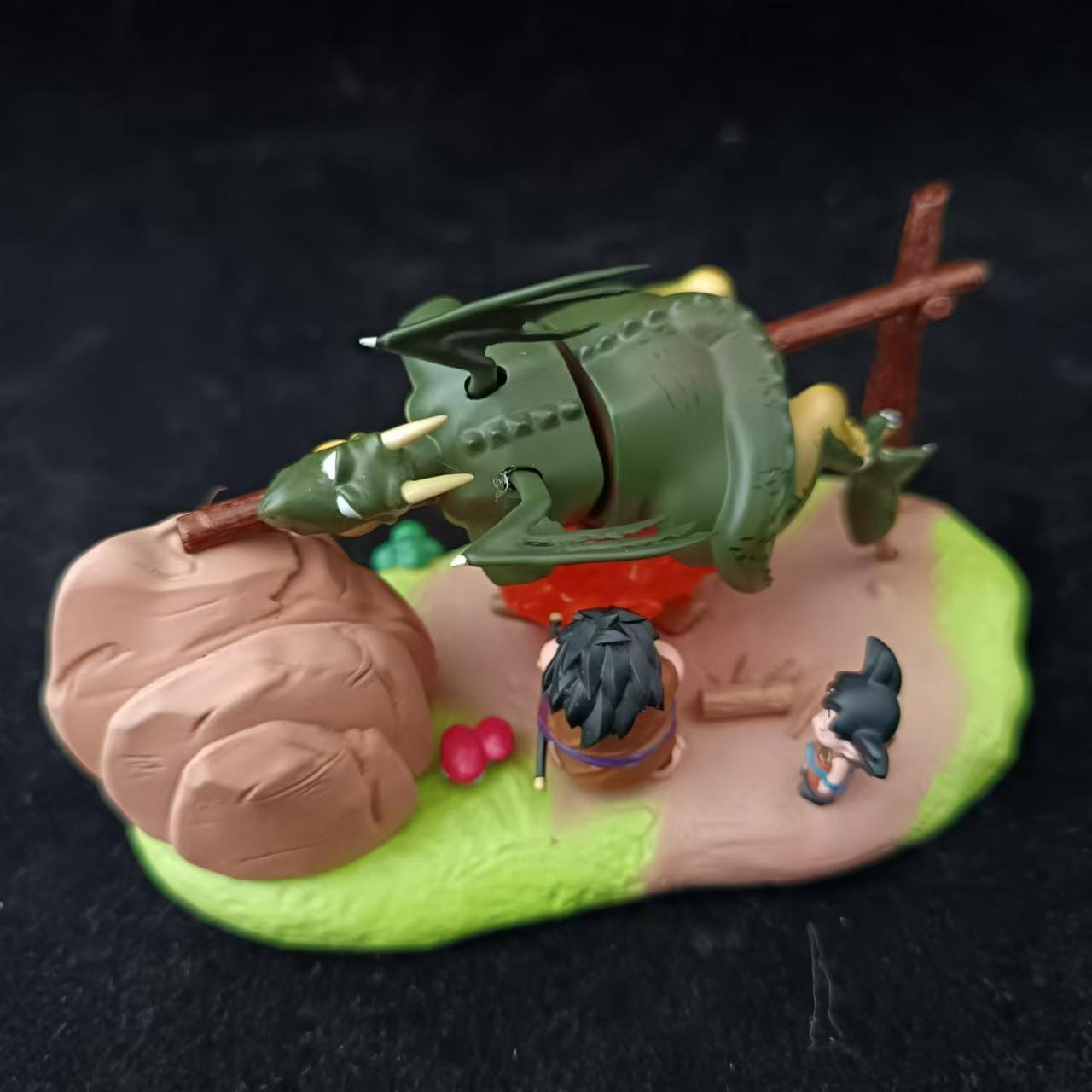 

Anime Dragon Ball Figure Son Goku Yajirobe Barbecue Cymbal Figurine 8cm Pvc Action Figures Gk Statue Collection Model Toys Gifts No box