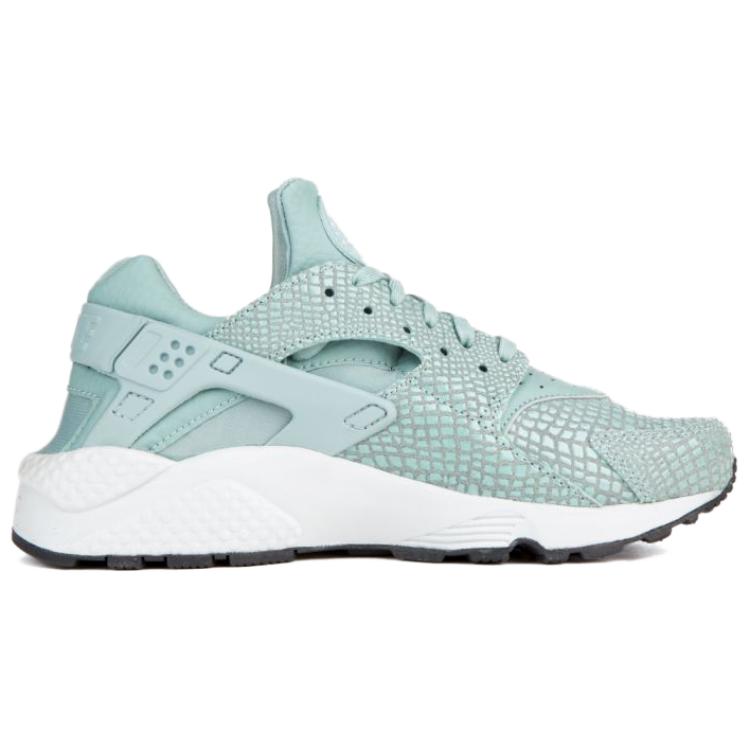 Nike Air Huarache Run Print Cannon Crocodile Women Sneakers Blue Cannon-Blue White 725076-006