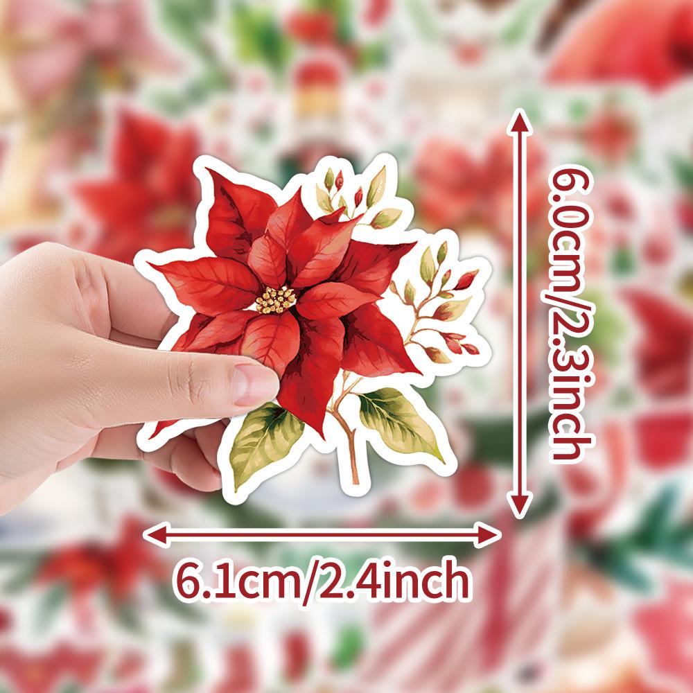 Christmas Graffiti Stickers - 50/100/200 Waterproof Decorative Stickers for Cups & Computers