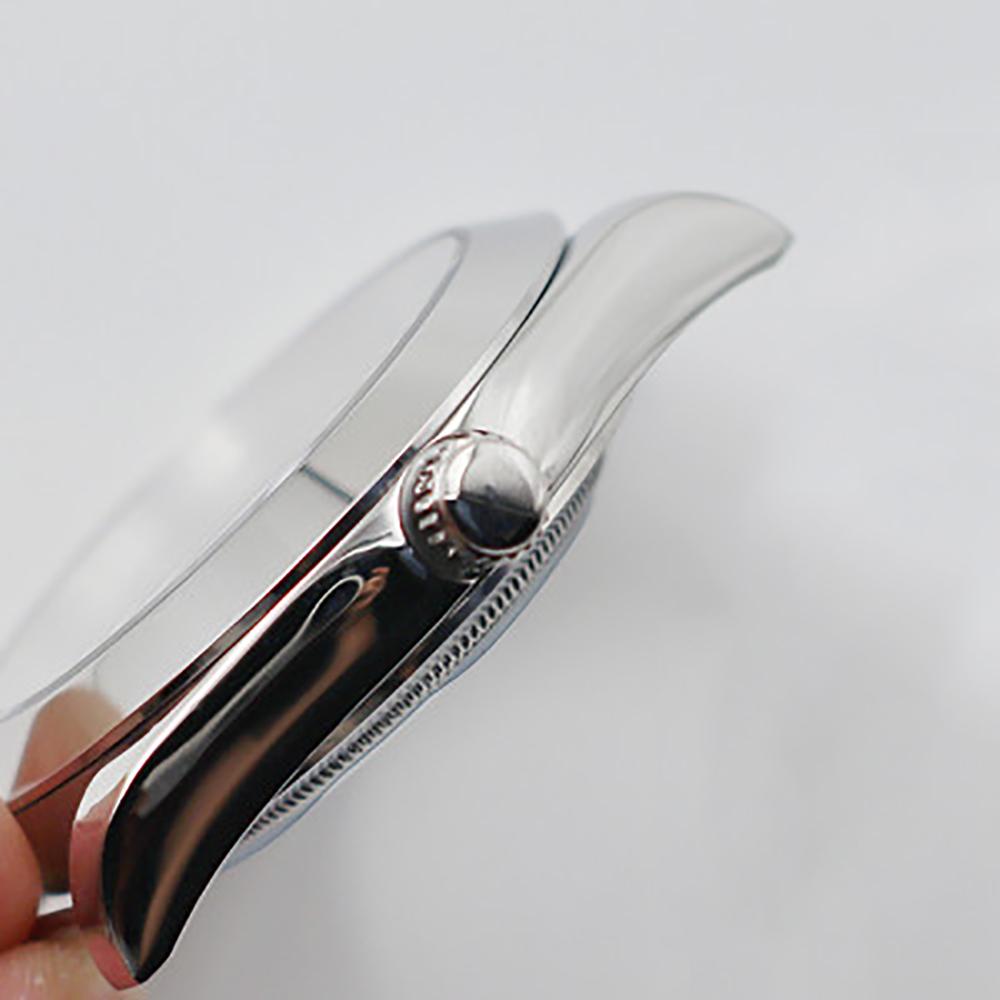 41mm Sapphire Glass Watch Case Fit For ETA 2824 Waterproof