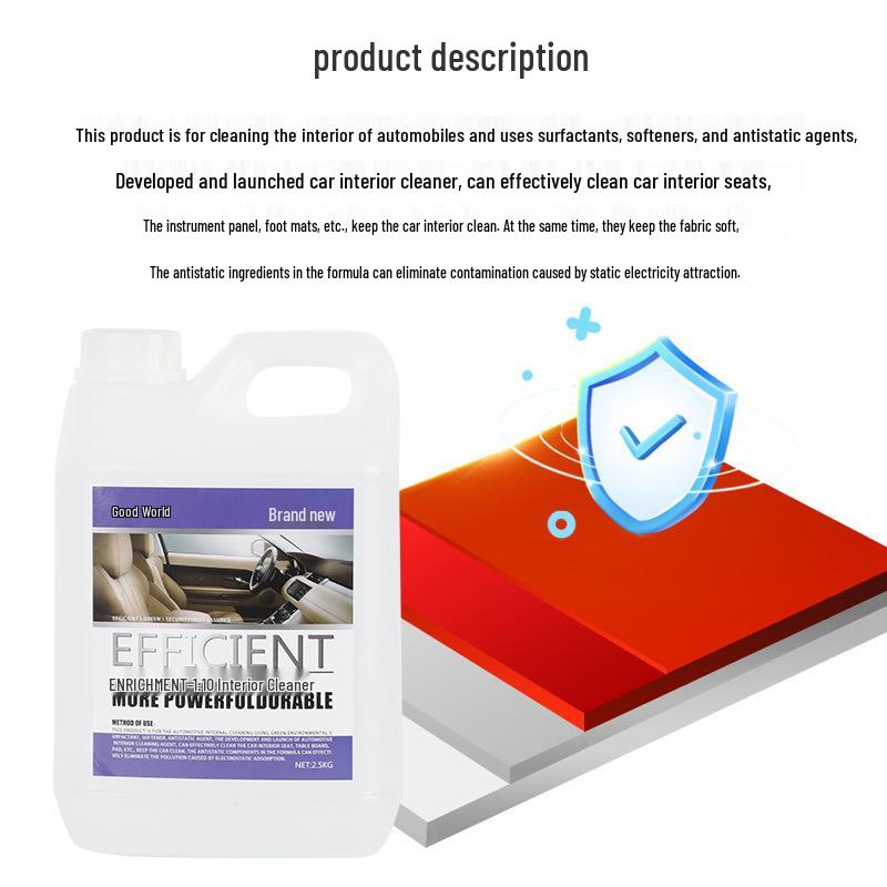 Multipurpose Car Interior Cleaner for Leather Seats - Stain Remover