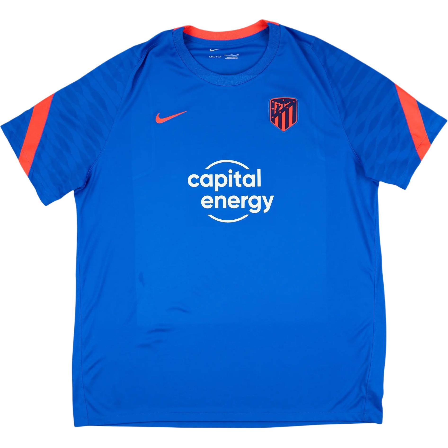 

Nike Atletico Madrid 2021-22 Season Training Crew Neck Short Sleeve Football Shirt Unisex tops CW1833-440 2XL