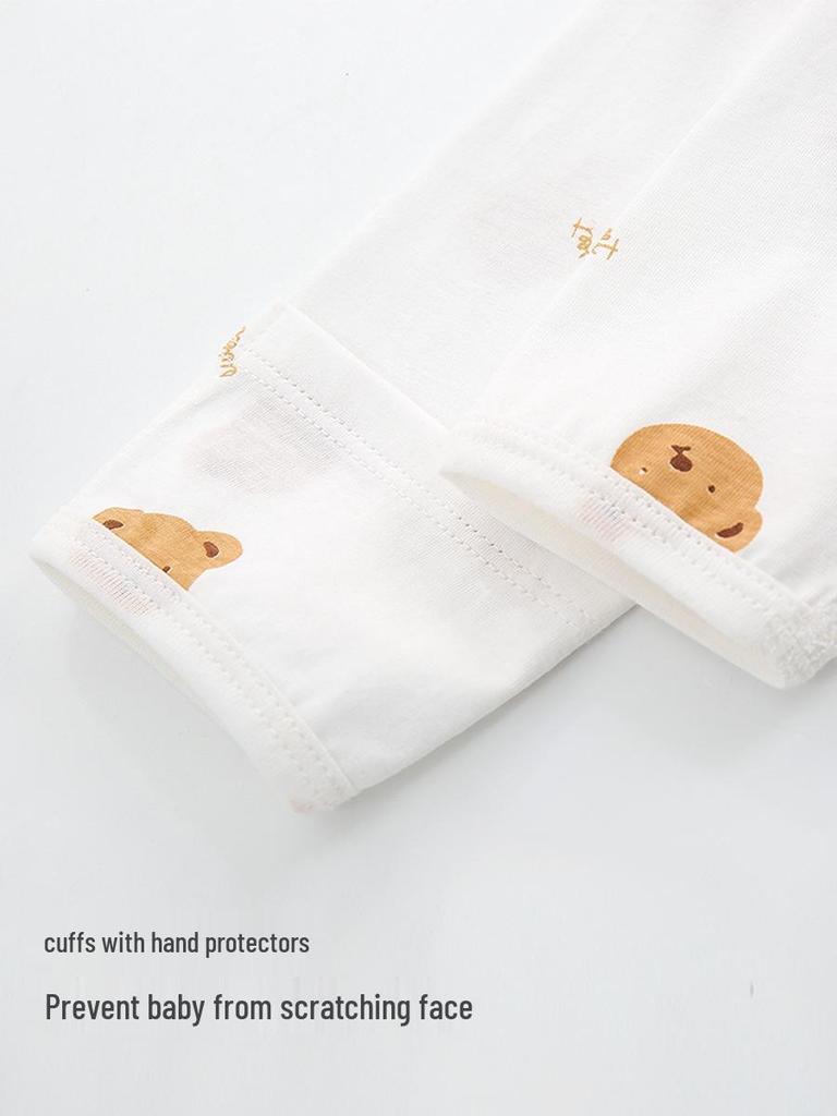 Newborn Ultra-Thin Pure Cotton Summer Pajamas