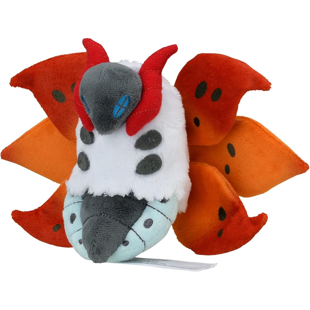 Pokmon Center Original Pokmon Fit Plush Toy Volcarona 14.5x20.5x8 cm