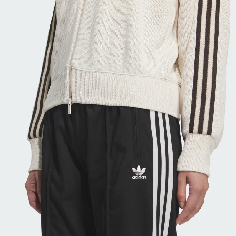 adidas Logo Originals Stój Luźna Kurtka Damska z Długim Rękawem Kurtki KQ5490