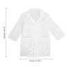 TOYANDONA Kids' Lab Coat, Doctor's Coat, Cosplay Costume, Size 110cm, ScientistDoctor, Halloween Costume, Doctor Play, Presentations, Lunch Wear,