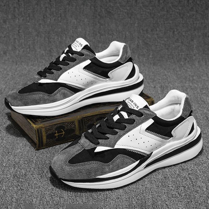 

Модные весенне-осенние новые трендовые ретро-обувь для путешествий, износостойкие кроссовки на толстой подошве, нескользящие, удобные кроссовки для бега 44