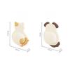 Pet Door Stopper 2/4PCS 3D Dog Cat Penguin Panda Anti Collision Self Adhesive Bumper for Furniture Door Holder Home Improvement