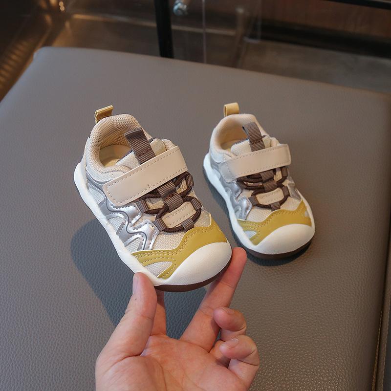 Toddler shoes baby shoes lightweight 2025 autumn new men's non-slip soft-soled baby functional shoes women steadily