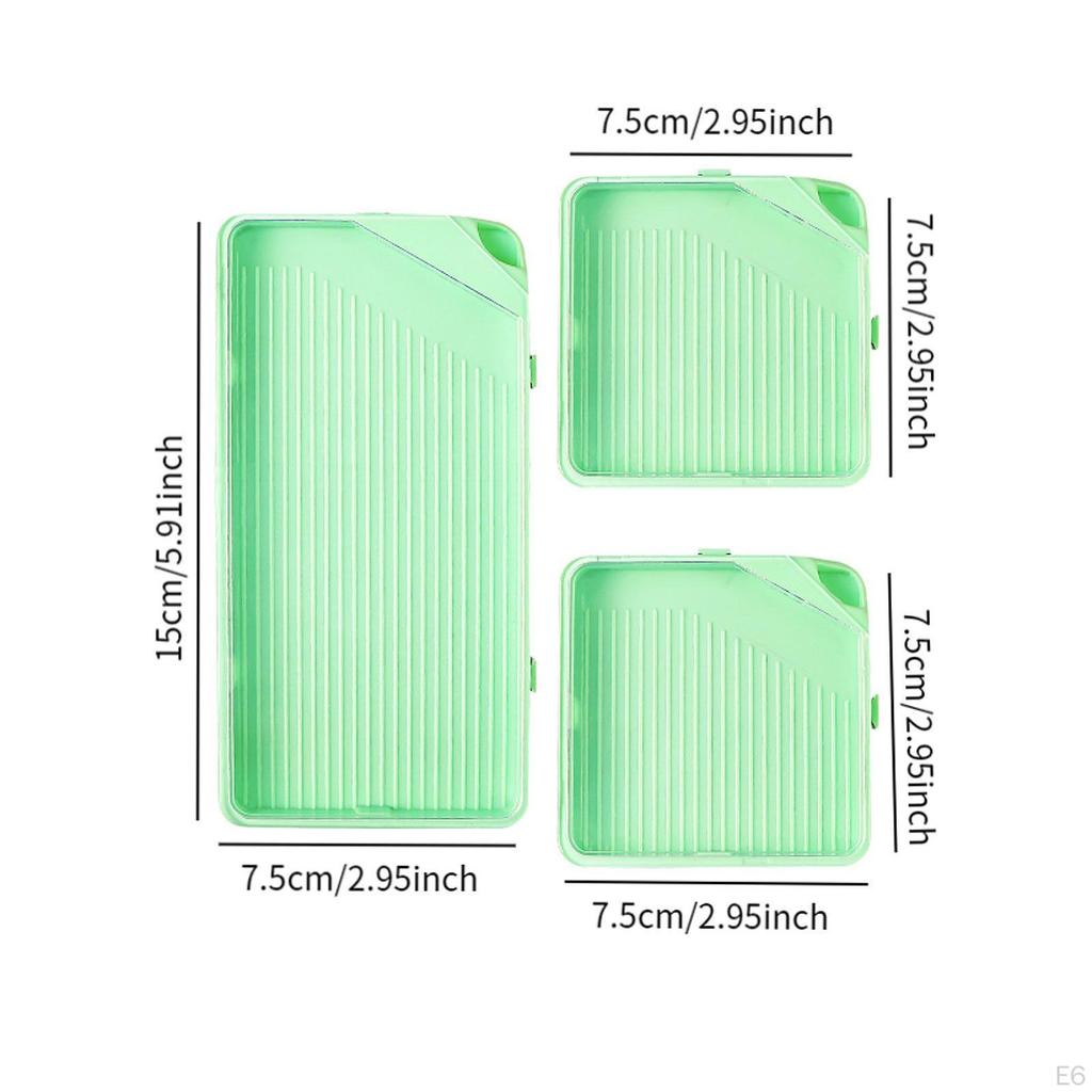 Art Trays, Diamond Plates, , with Lids, Supplies, Bead Sorting Trays for Gifts, Adults