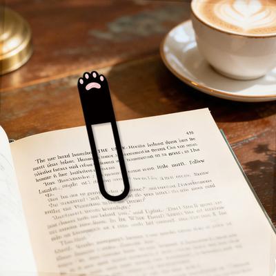 Creative Acrylic Bookmark Cartoon Animal Bookmark Clip Cute Page Marker for Reading Journaling Bookmarks Kids Reading Accessories