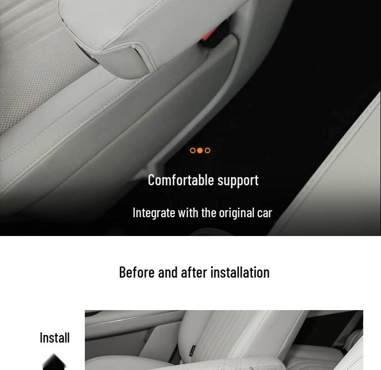Geely Galaxy M9 Second-Row Seat Armrest Covers, Middle Row Cushions, and Interior Mod Accessories