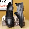 Fashion Business Casual Shoes for Men Solid Color New Designer Shoes Male Spring Autumn Soft Leather Loafers Man