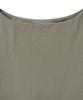 NOIRER FOR WOMAN Boat Neck Sleeveless T-Shirt (Ash Khaki)