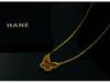 Korean Style Butterfly Clavicle Necklace with Shell & Tiger Eye Stones for Women