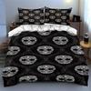 Skull-themed motifs. Bedding Duvet cover sets Duvet covers Pillowcases gifts (1 * Duvet Cover 2 * Pillowcases, without duvet insert)