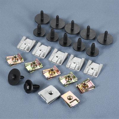 24 Car Engine Under Cover Fixing Clips Screw Fasteners For Mercedes E Class W211