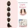 Hair Band Bow Braided Bubble Braids Wig 40cm Ponytail Hairpieces  Party